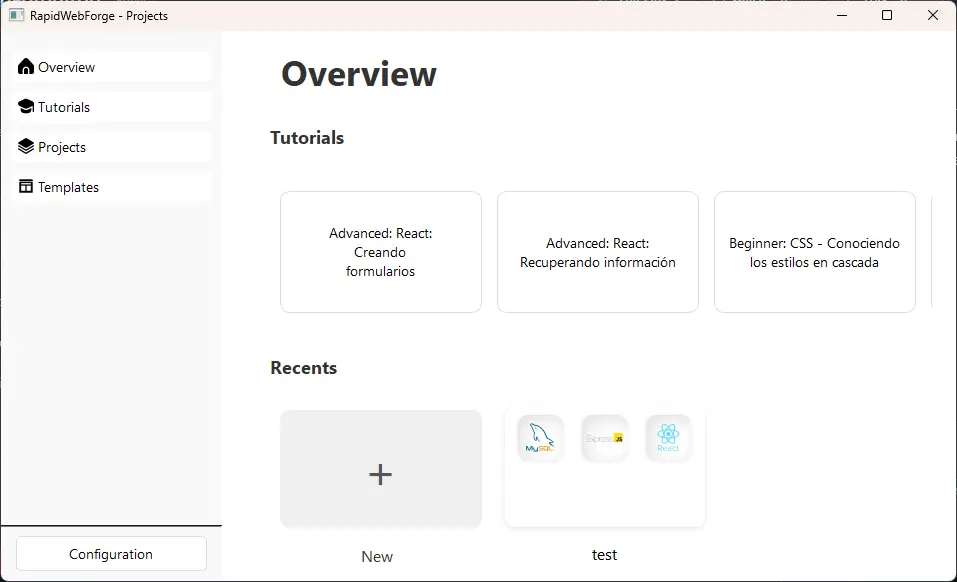 RapidWebForge